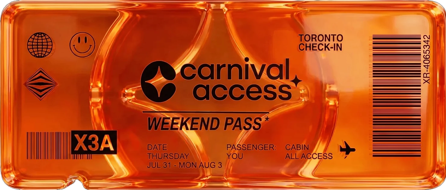 Carnival Access — Toronto Carnival weekend pass